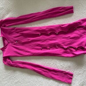 Vibrant Pink Poster Girl Dress